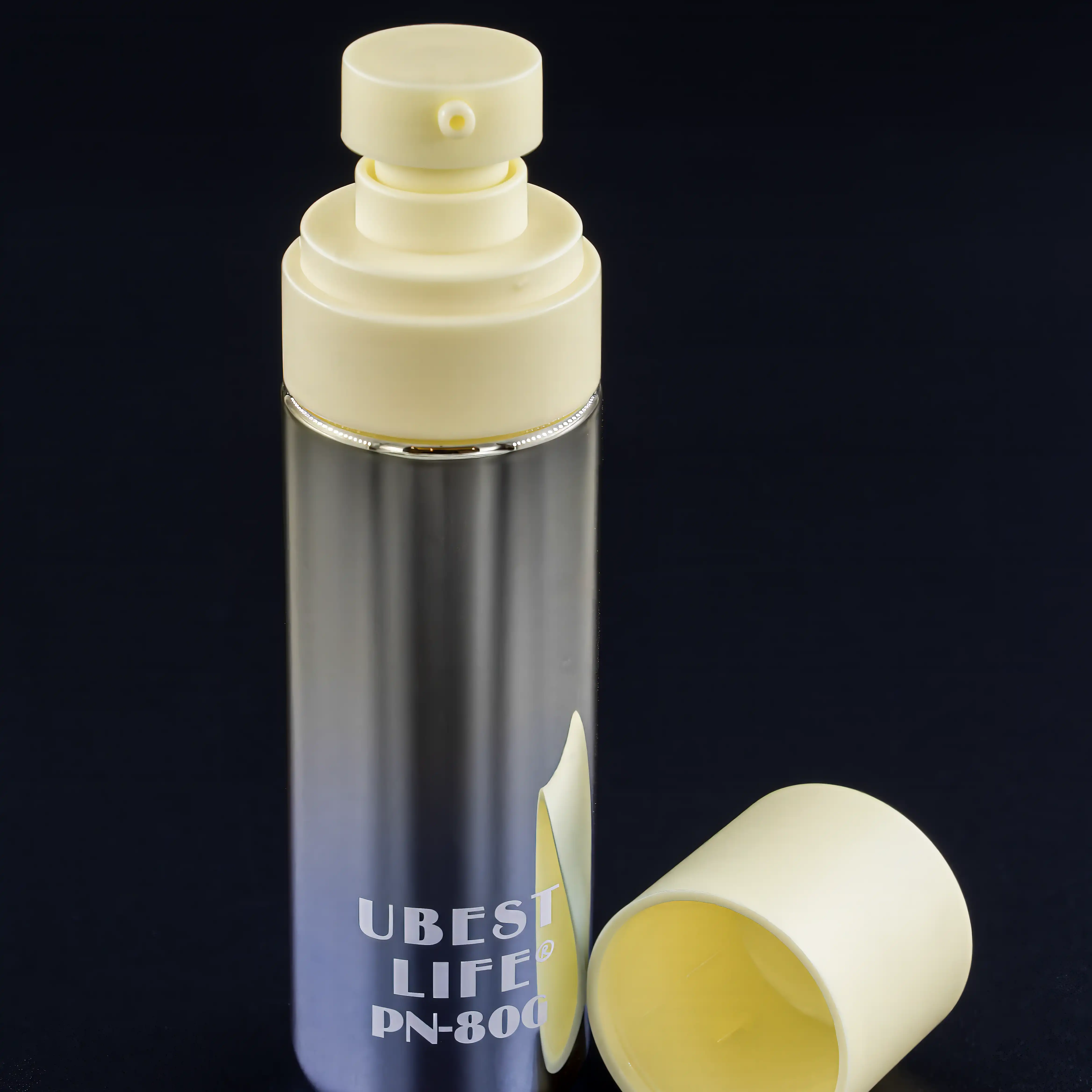 Airless krem kavanozu kozmetik ambalaj görsel 2