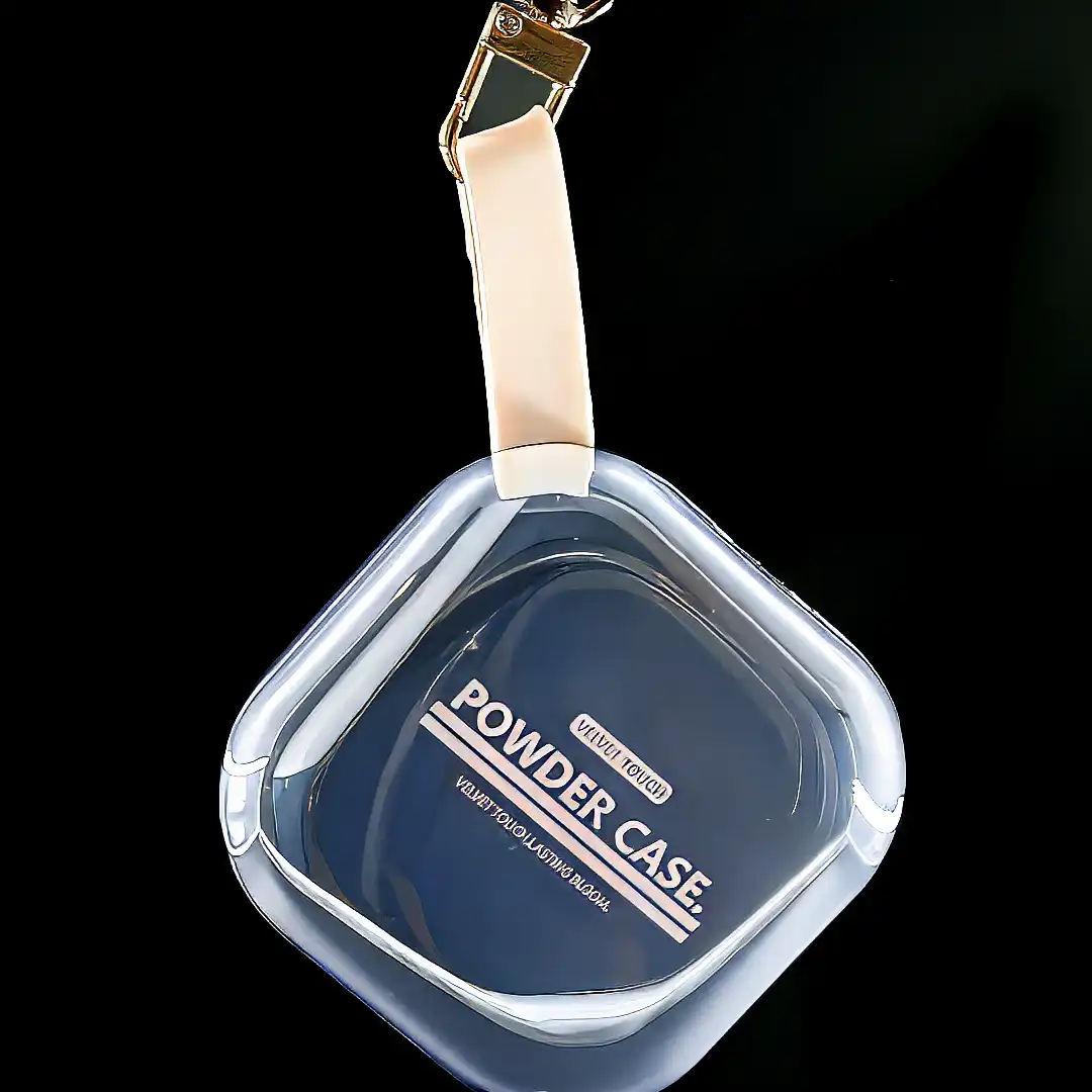 Mirrored wristlet powder case packaging image 2