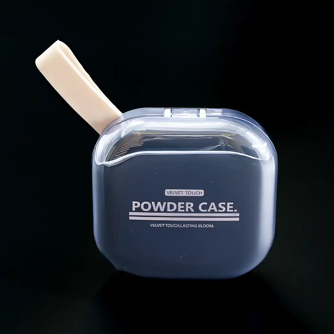 Mirrored wristlet powder case packaging image 3